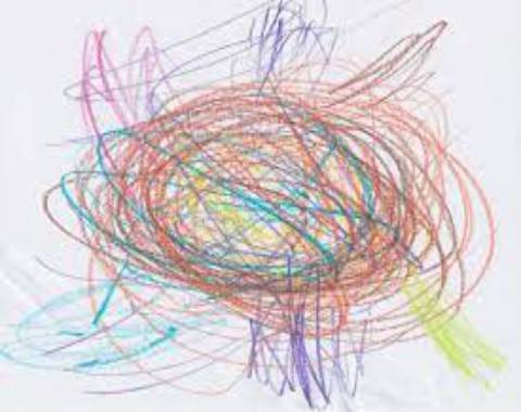 خط خطی در نقاشی کودکان